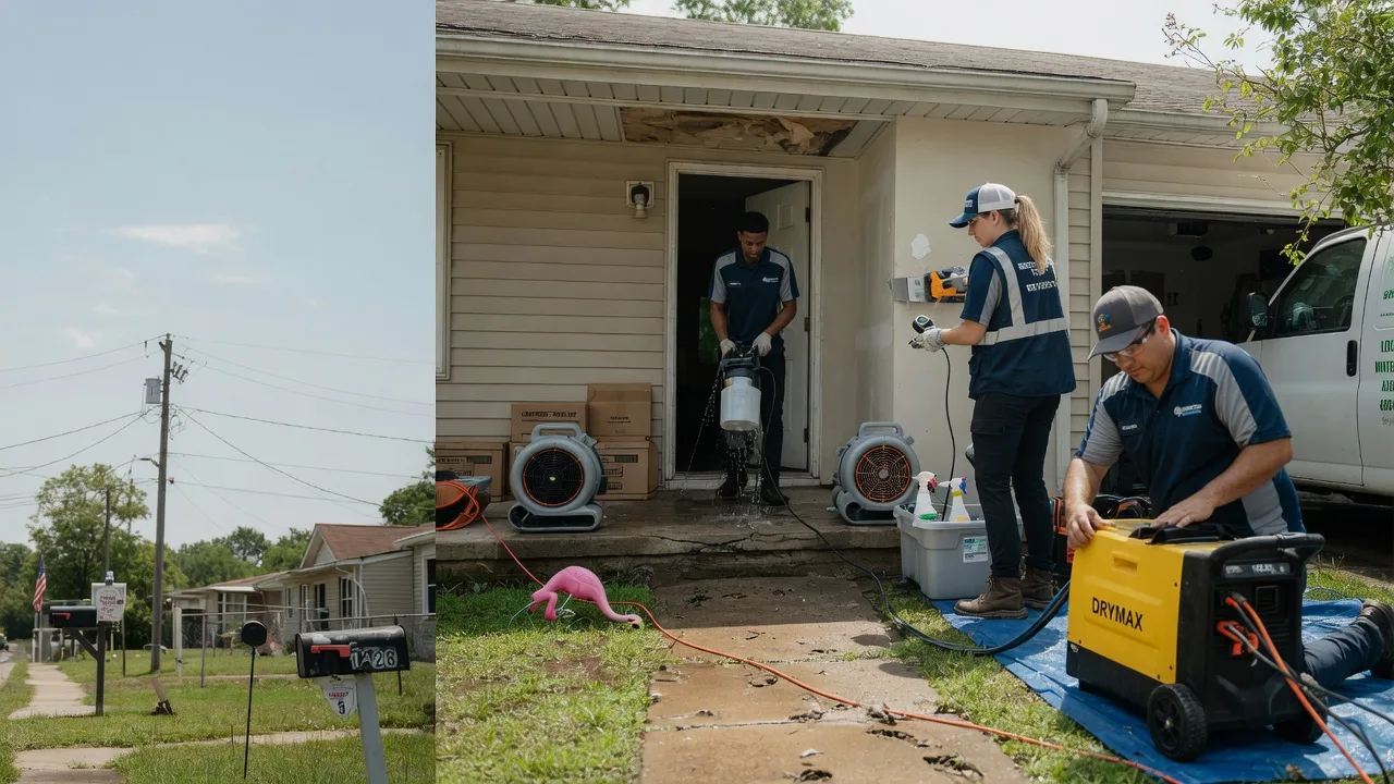 Storm Damage Water Removal in Columbus, OH near me